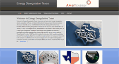 Desktop Screenshot of energyderegulationtexas.com